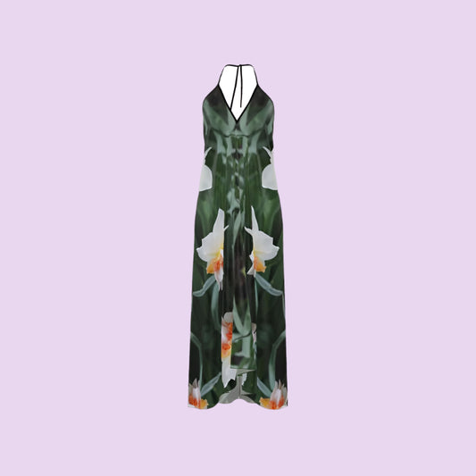 Ivory Bloom Slip Dress